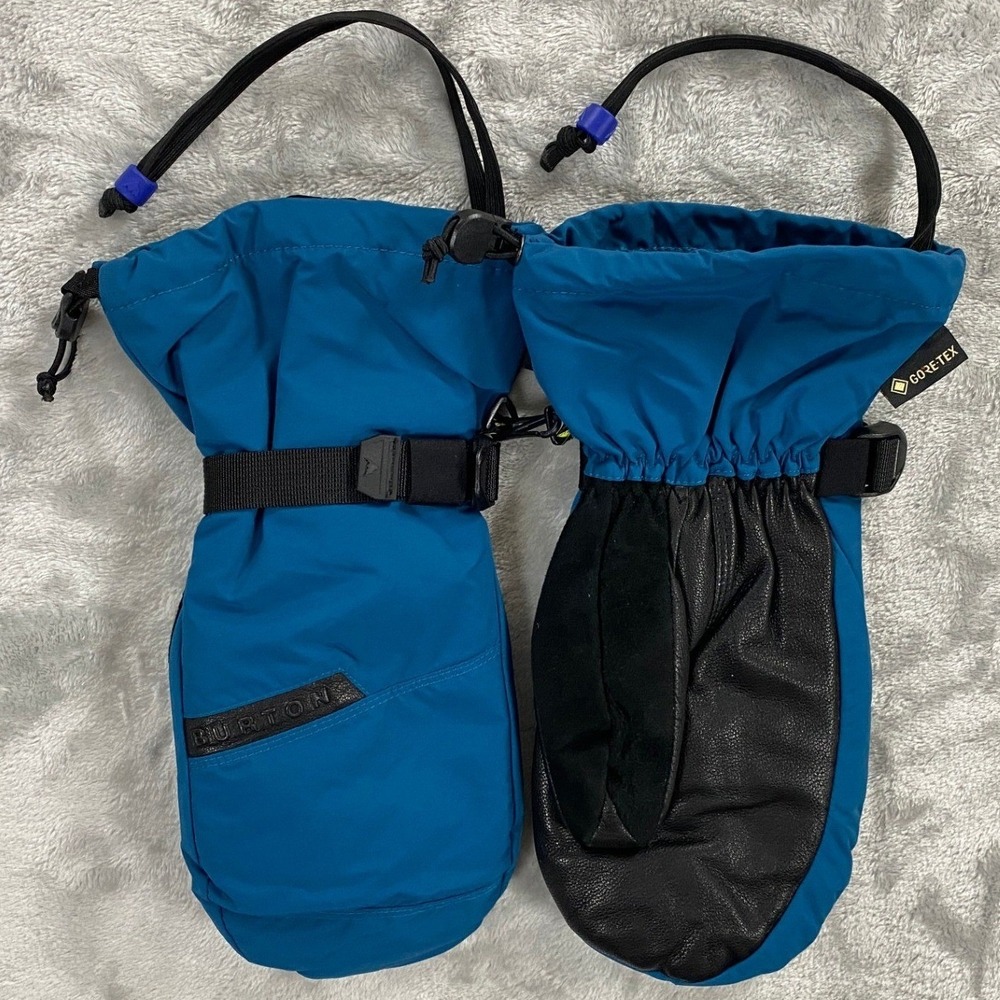 Burton Deluxe Gore-TEX Snowboarding Mitten/ Glove Men M Blue Outdoor Winter Warm